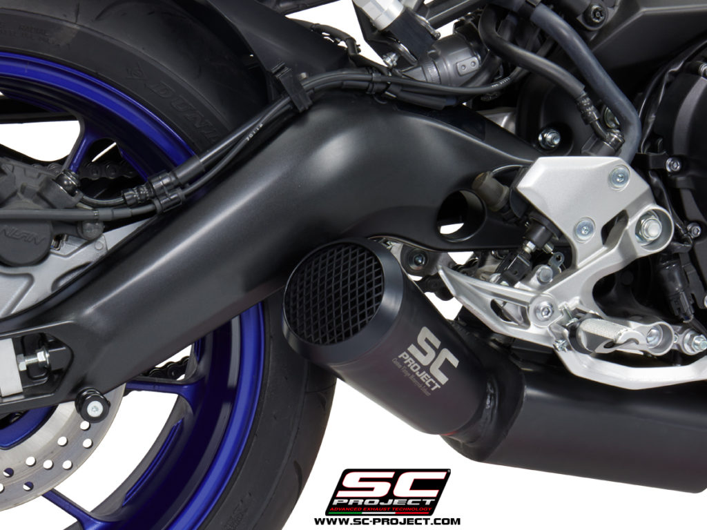 YAMAHA MT09 (2017 2020) Full Exhaust System 31, Stainless Steel