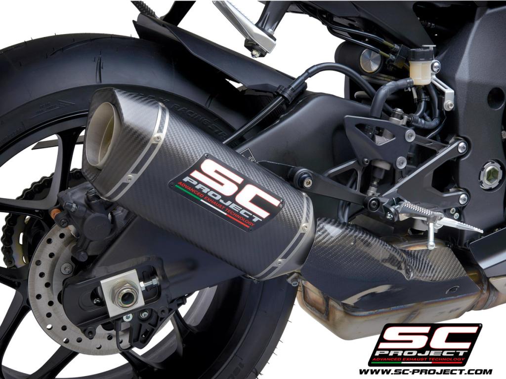 YAMAHA YZF R1 (2026) - R1M SC1-S Muffler, with Carbon fibre end cap