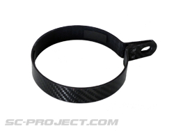 Carbon fiber Muffler clamp for GP-M2 CR-T Mufflers