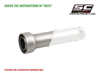 DB-Killer for Oval Muffler and Conic (titanium / carbon body with carbon end cap) mufflers