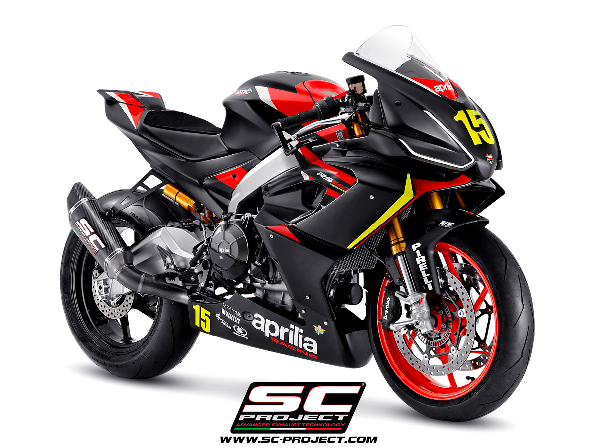 Aprilia RS660 Full System Exhaust - 2 SC-Project