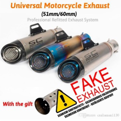 Fake exhaust