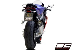 APRILIA RS 660 (2020 - 2021) Full exhaust system 2-1, with SC1-R Muffler - Euro 5