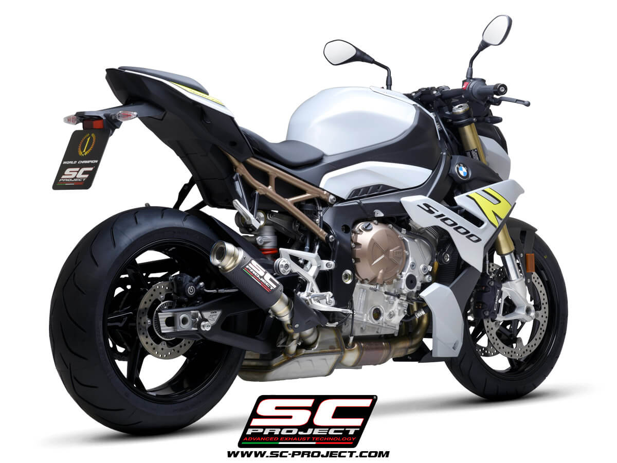BMW S 1000 R (2025-2026) GP70-R Muffler, with Titanium end cap