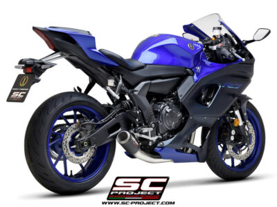 YAMAHA YZF R7 (2021 - 2022) Full 2-1 stainless steel exhaust system, with CR-T muffler - Racing