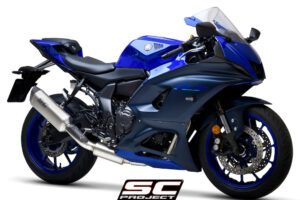 YAMAHA YZF R7 (2021 - 2022) Full 2-1 stainless steel exhaust system, with SC1-S muffler - EURO 5