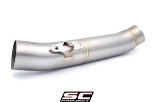 YAMAHA TMAX 560 (2020 - 2021) De-cat link pipe compatible with SC-Project headers