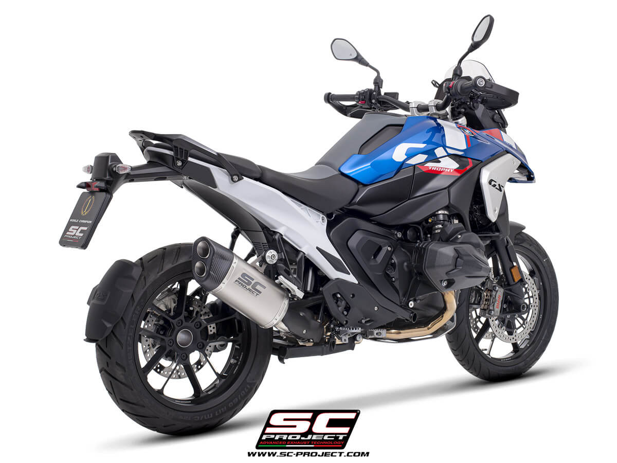 BMW R 1300 GS (2023-2026) Adventure-R titanium exhaust