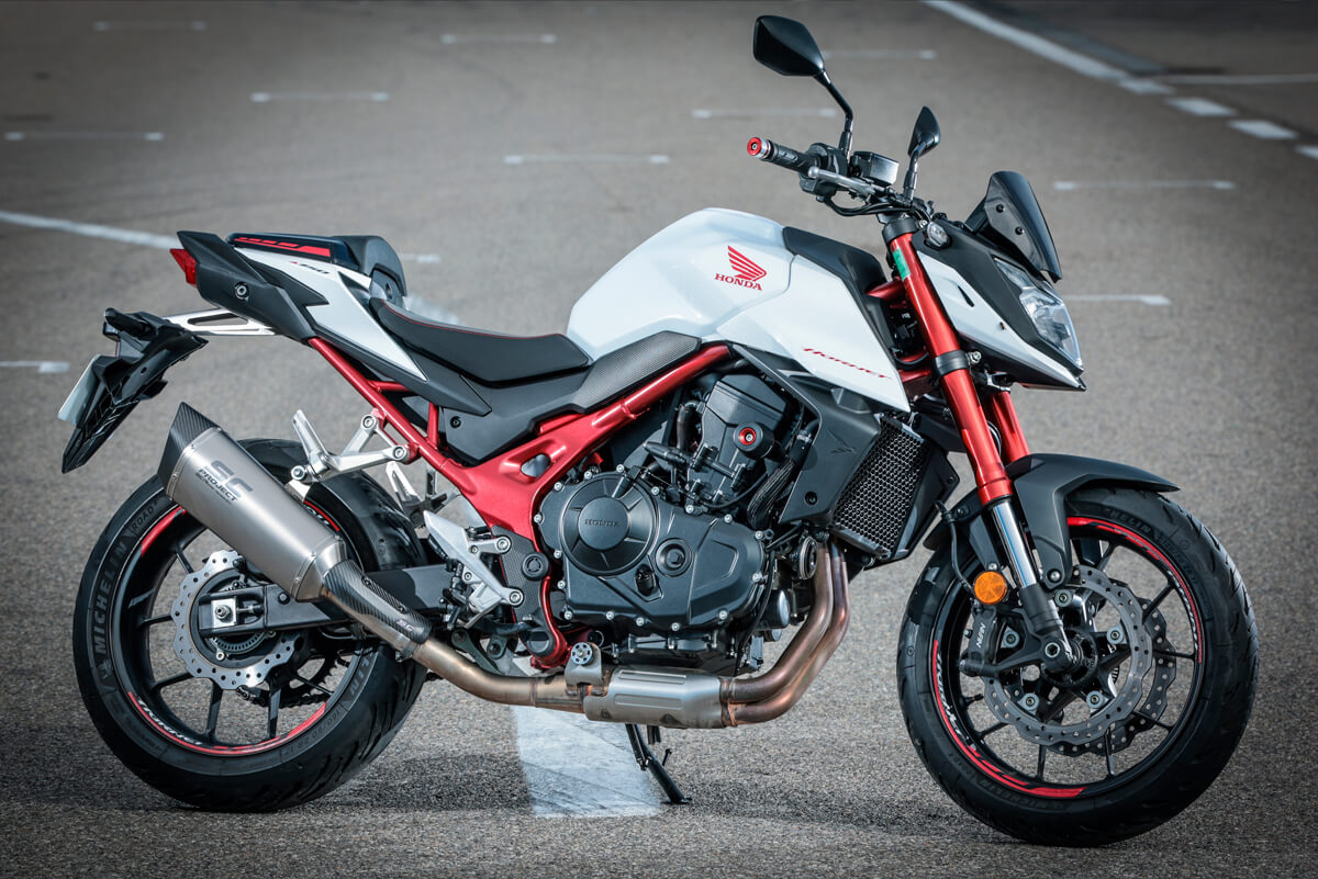 Honda CB750 Hornet (2025-2026) SC1-R titanium exhaust