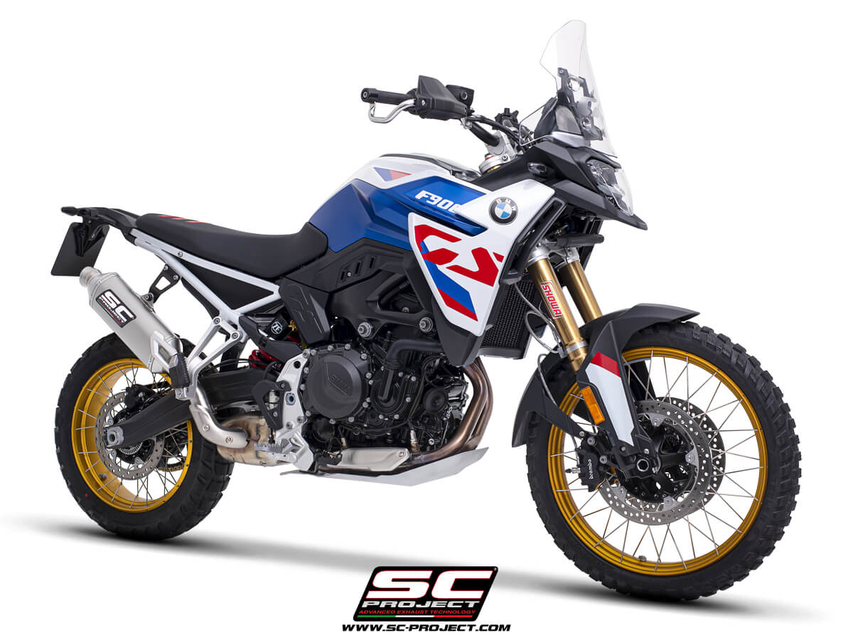 BMW F 900 GS (2024-2026) Rally Raid titanium exhaust