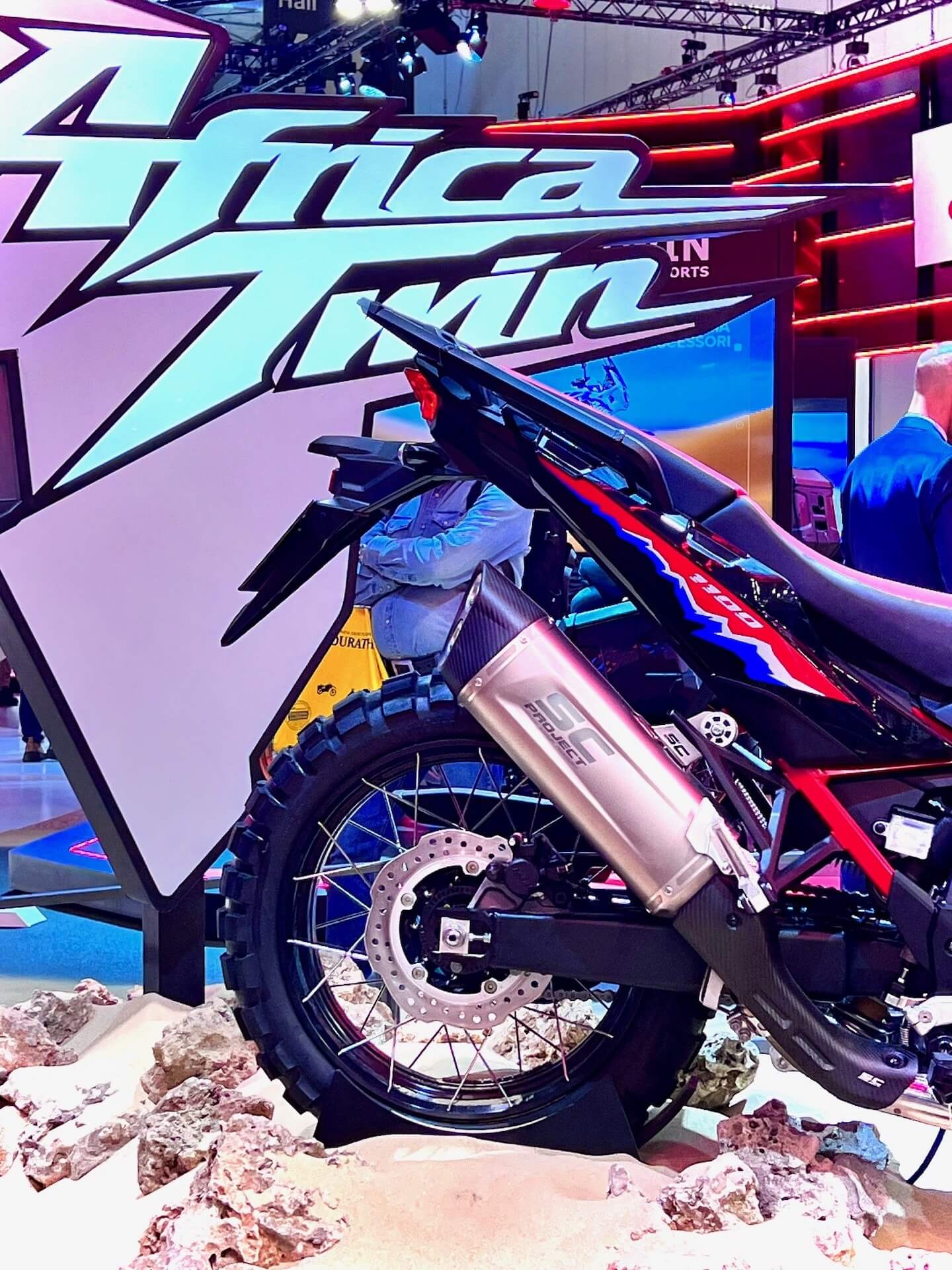 Honda CRF1100L AFRICA TWIN (2024-2026) - ADVENTURE Adventure-R titanium exhaust