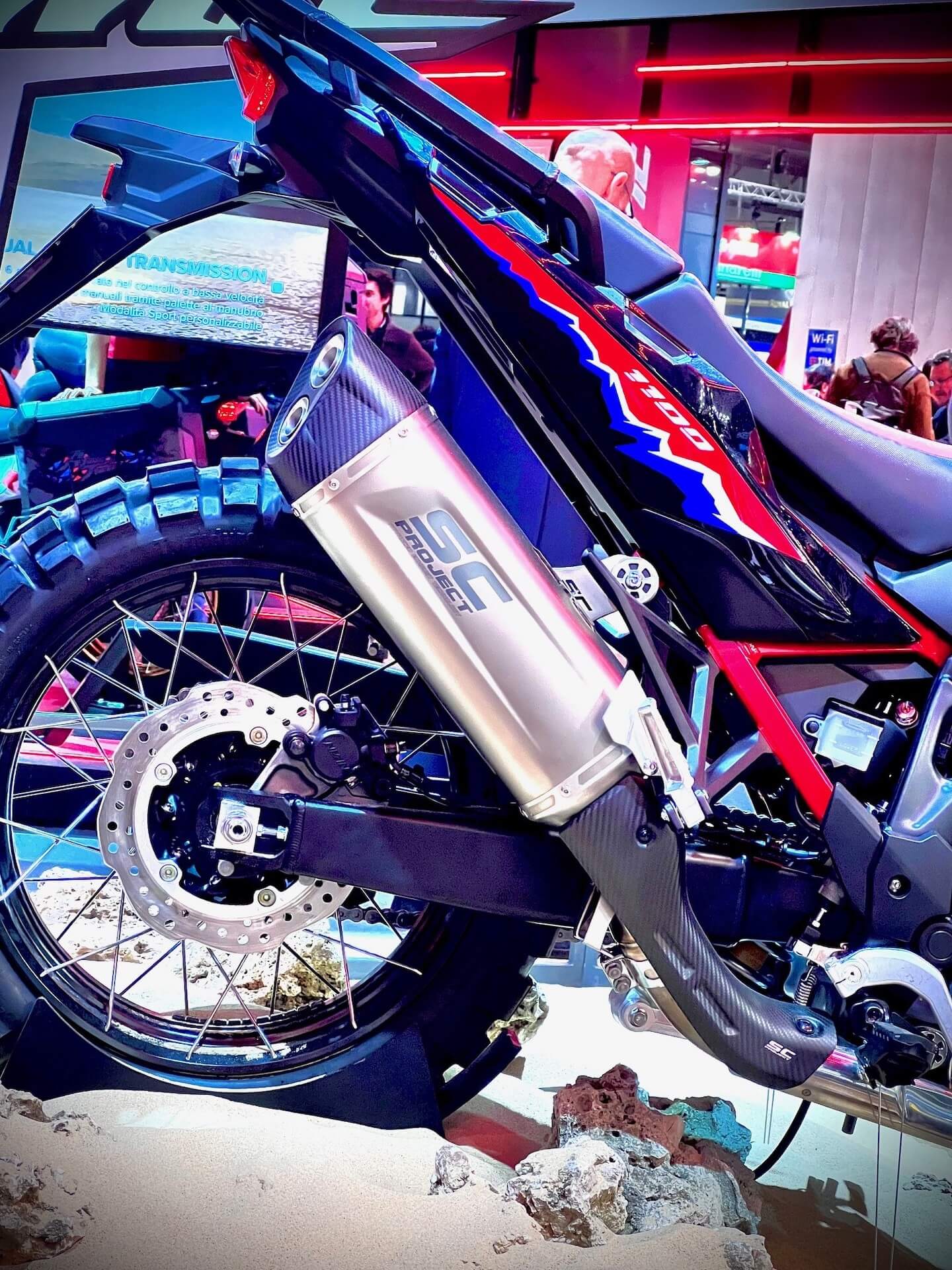 Honda CRF1100L AFRICA TWIN (2024-2026) - ADVENTURE Adventure-R titanium exhaust