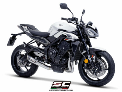 Triumph STREET TRIPLE 765 R - RS (2023 - 2024) S1 Full System (3-1) Exhaust - (with Removable DB killer)