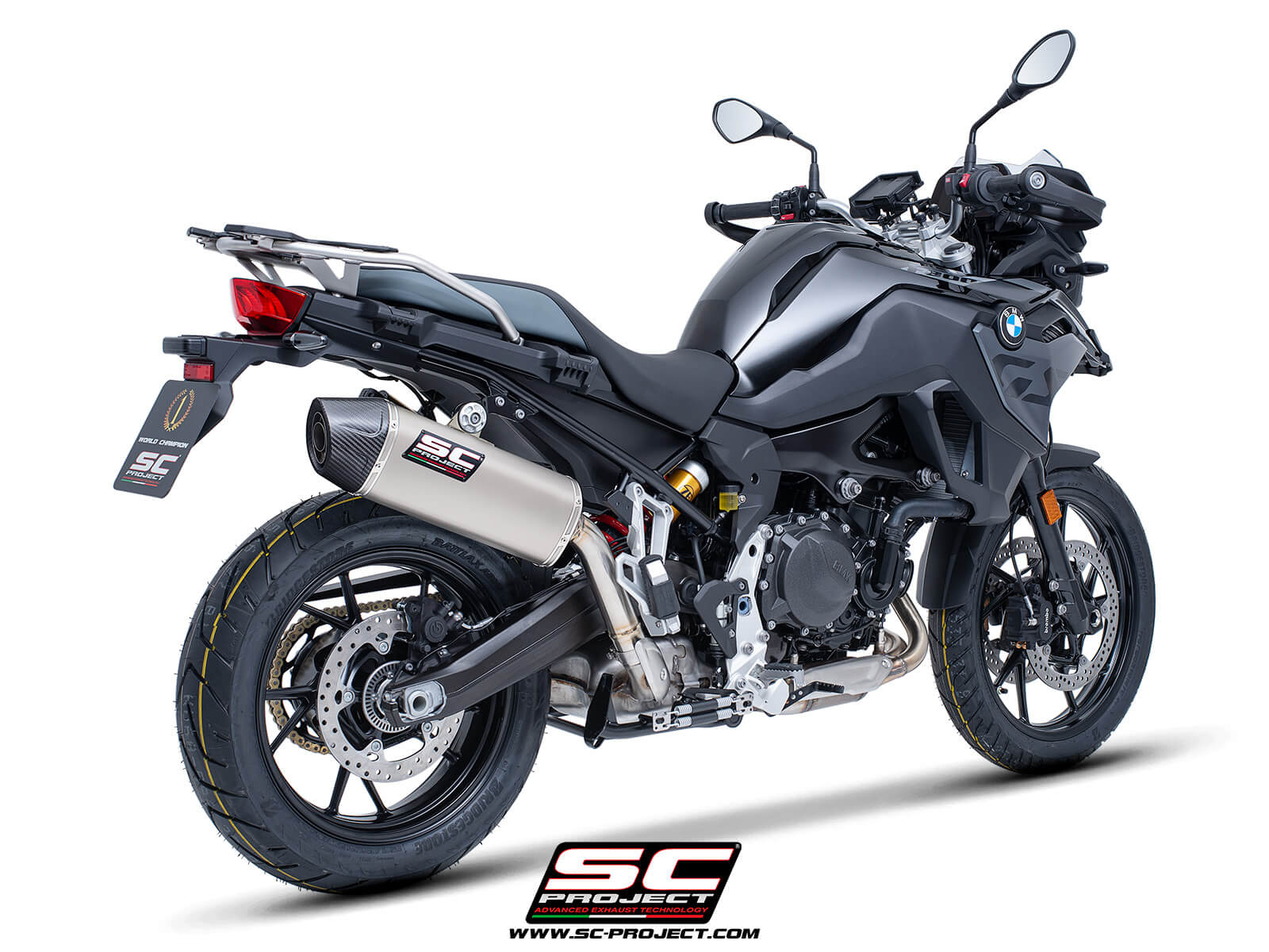 BMW F 800 GS (2024-2026) X-Plorer II GT titanium exhaust