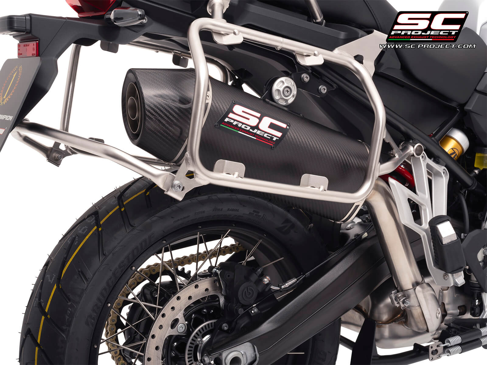 BMW F 900 GS ADVENTURE (2024-2026) X-Plorer II GT carbon exhaust