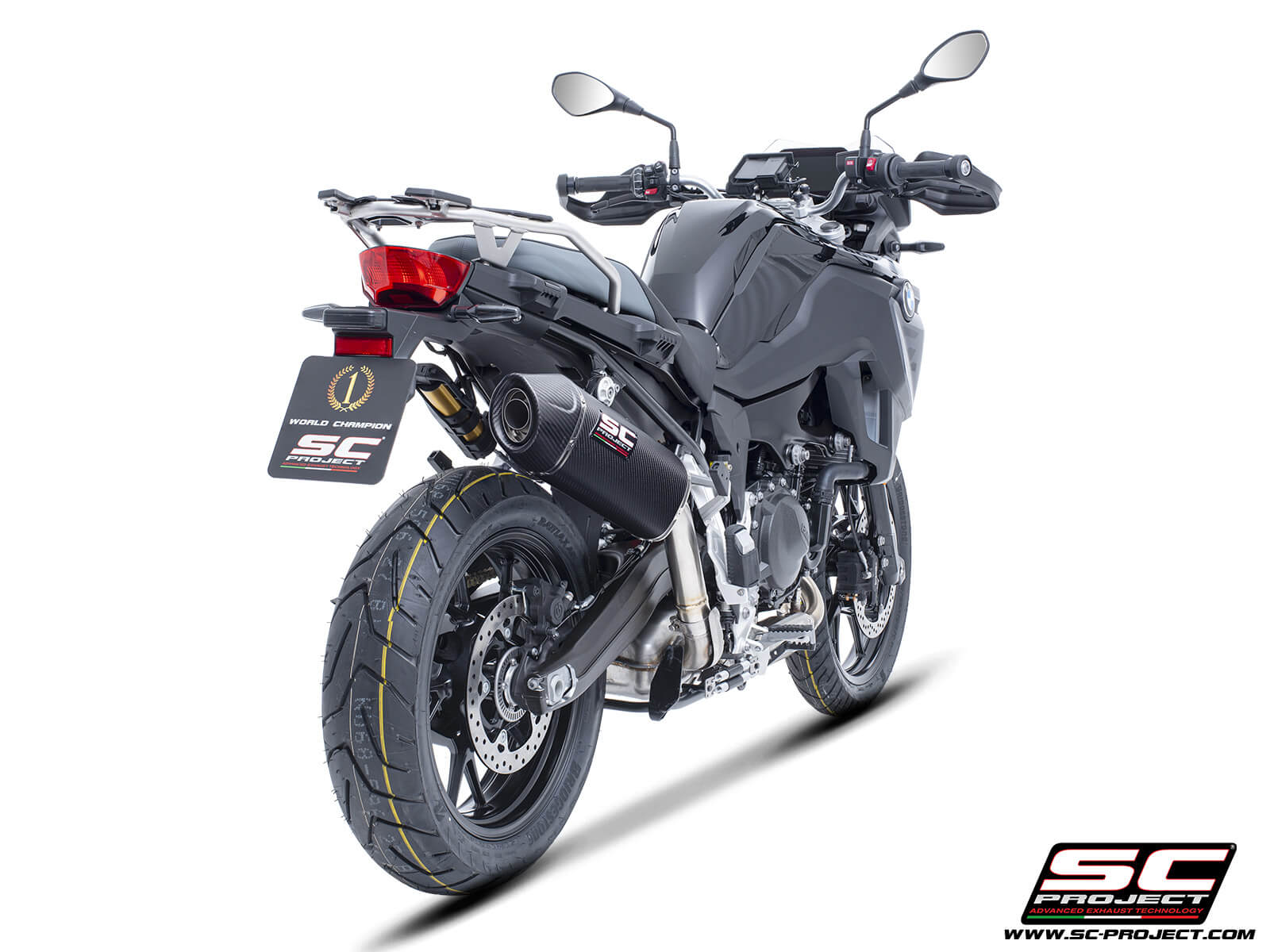 BMW F 800 GS (2024) X-Plorer II GT carbon exhaust