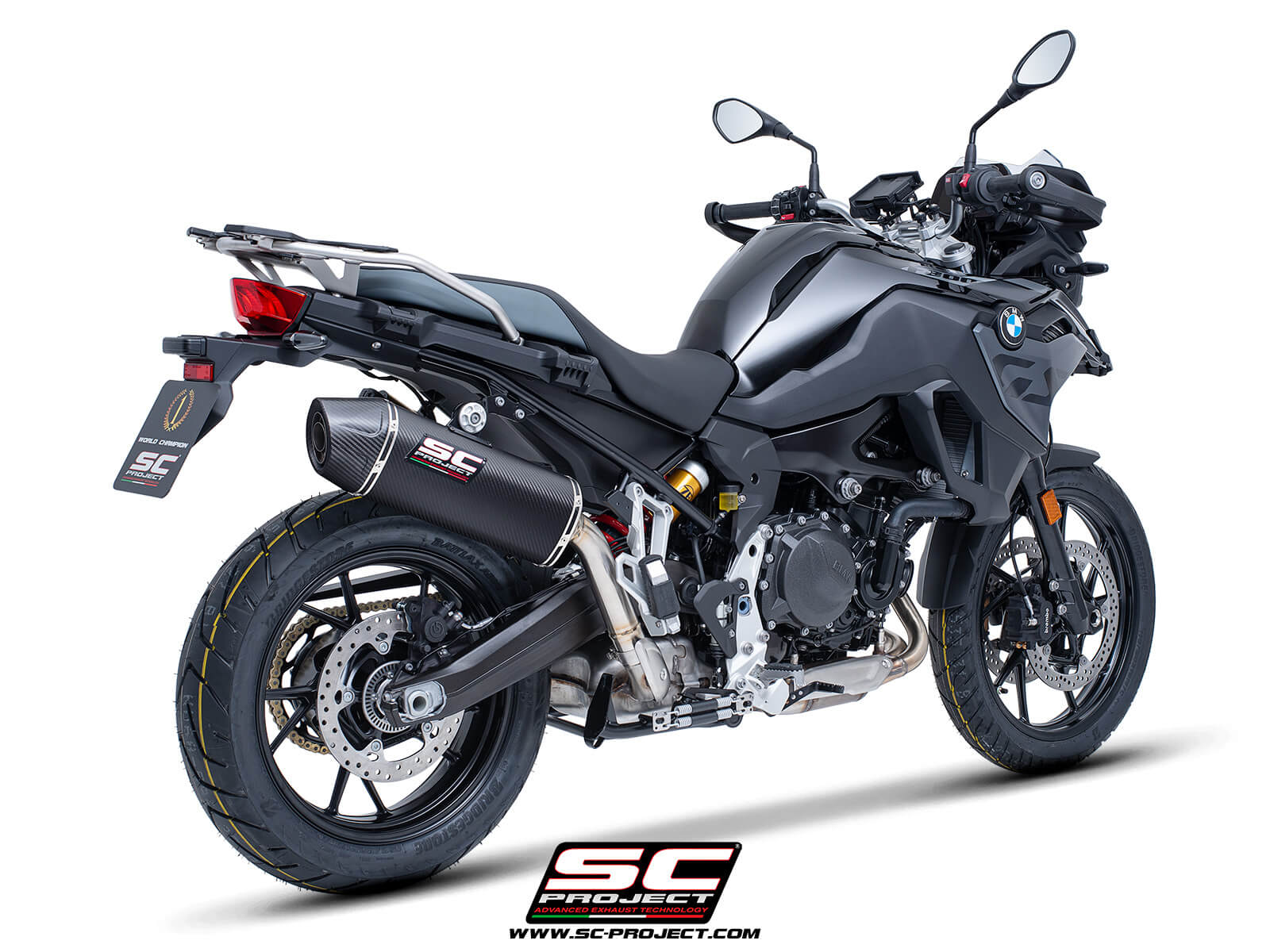 BMW F 800 GS (2024) X-Plorer II GT carbon exhaust