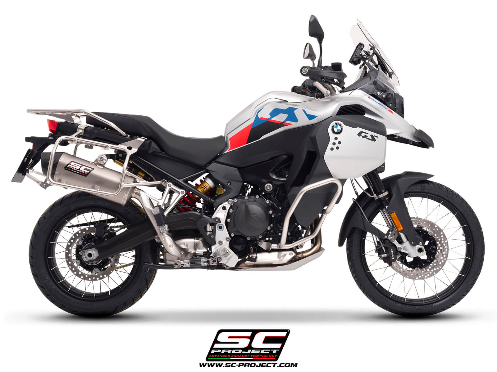 F 900 GS ADVENTURE (2024) X-Plorer II GT titanium exhaust