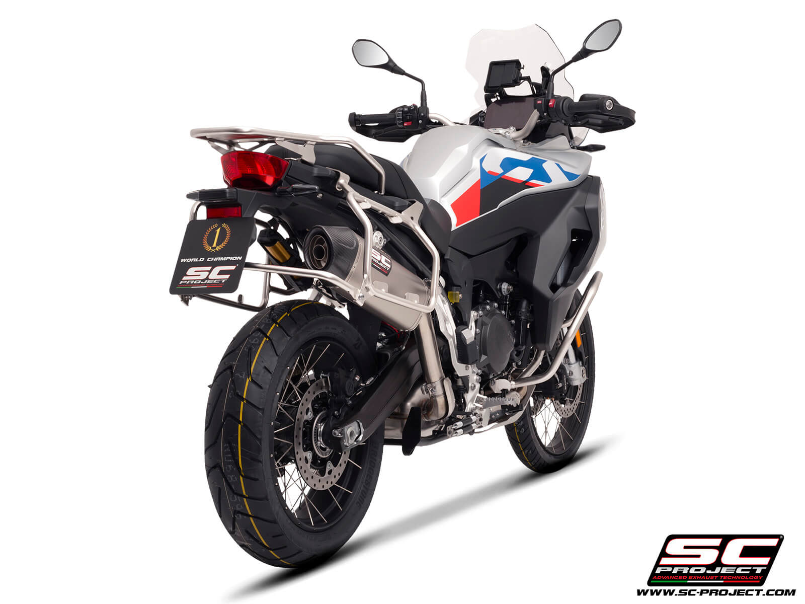 F 900 GS ADVENTURE (2024) X-Plorer II GT titanium exhaust