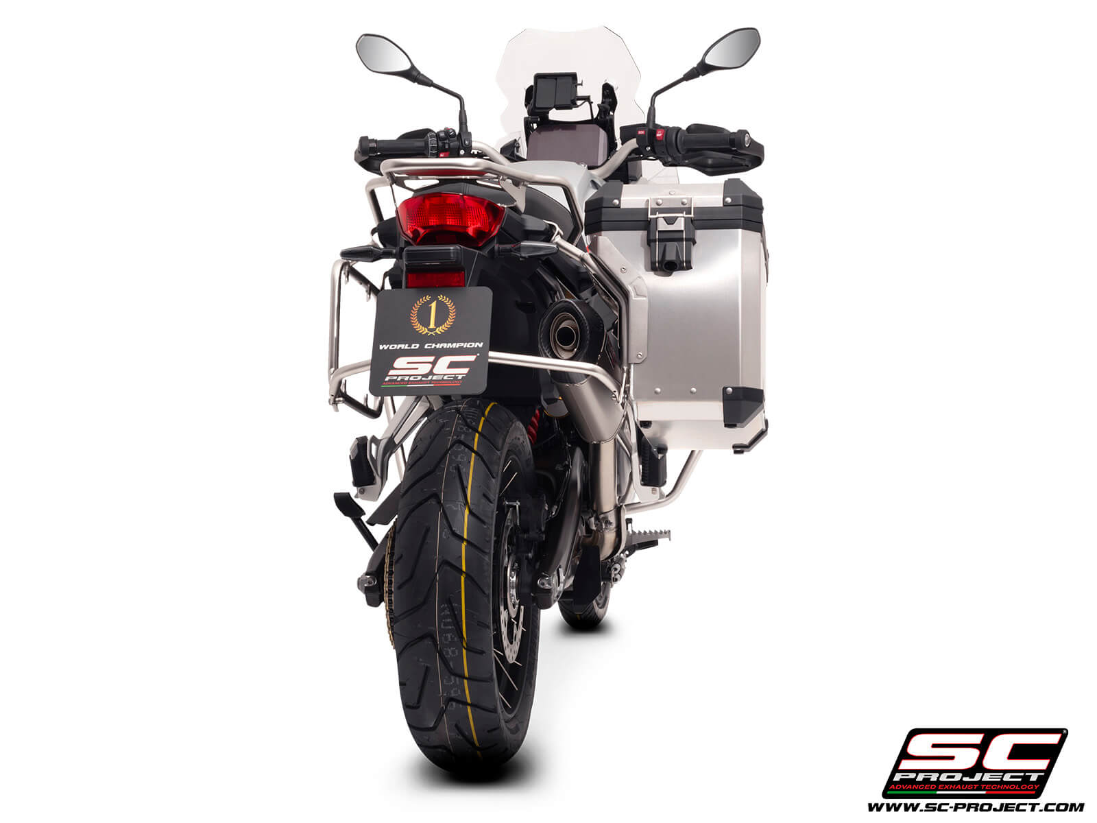 F 900 GS ADVENTURE (2024) X-Plorer II GT titanium exhaust