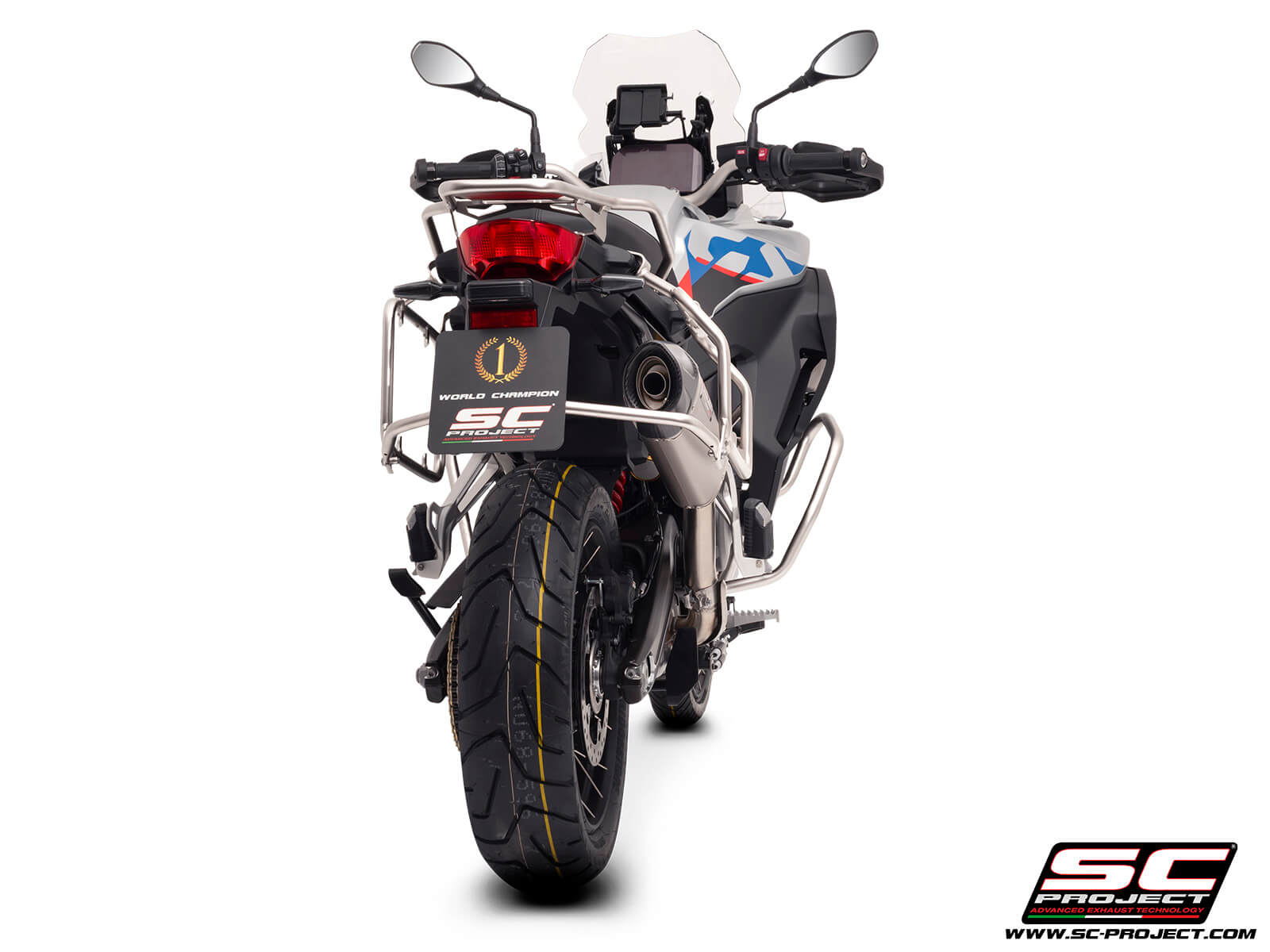 F 900 GS ADVENTURE (2024) X-Plorer II GT titanium exhaust