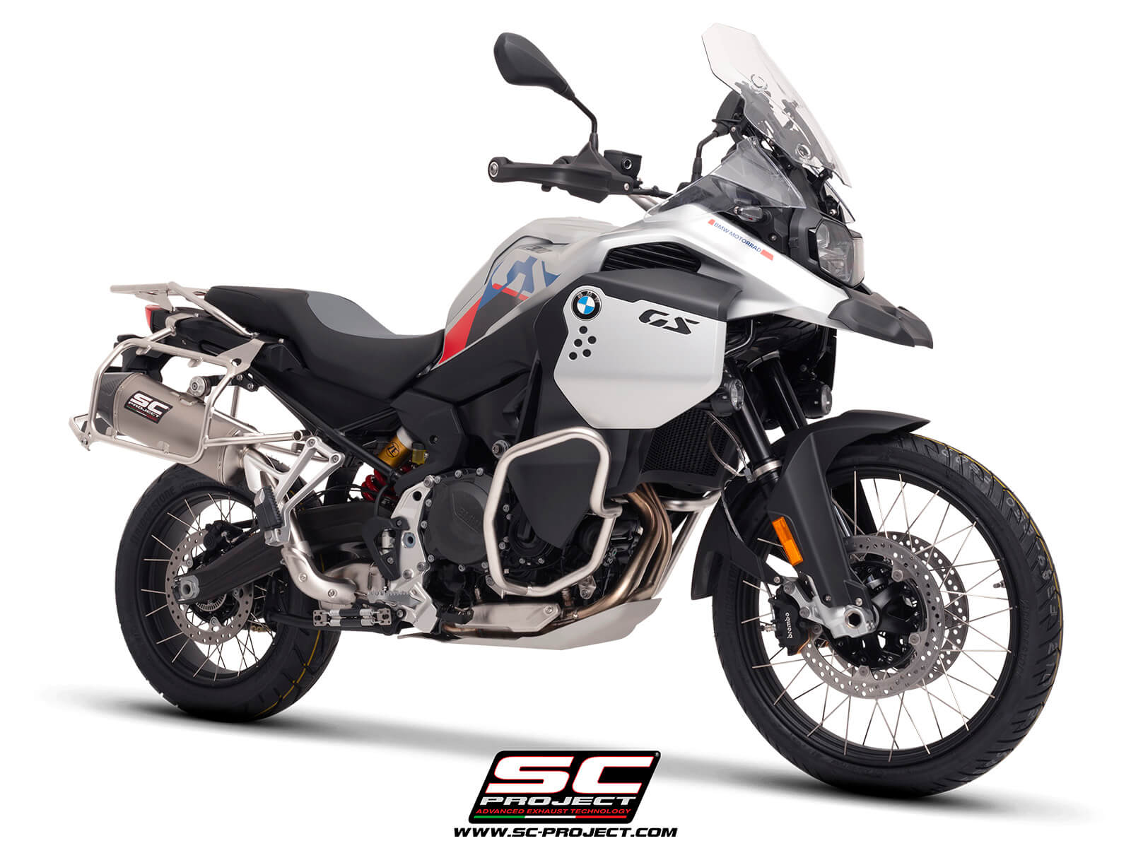 F 900 GS ADVENTURE (2024) X-Plorer II GT titanium exhaust