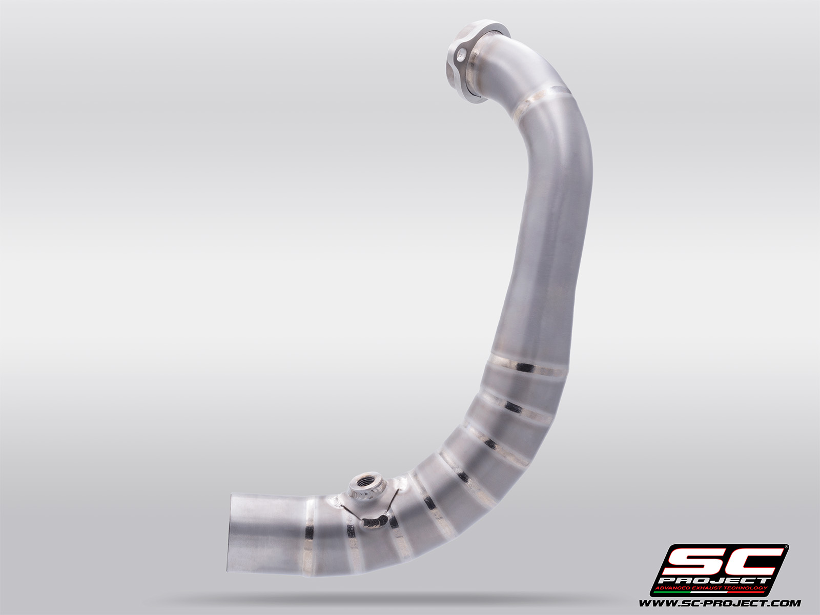 KOVE 450 RALLY (2023 - 2024) 1-1 Titanium header, compatible with specific SC-Project range and OEM exhaust