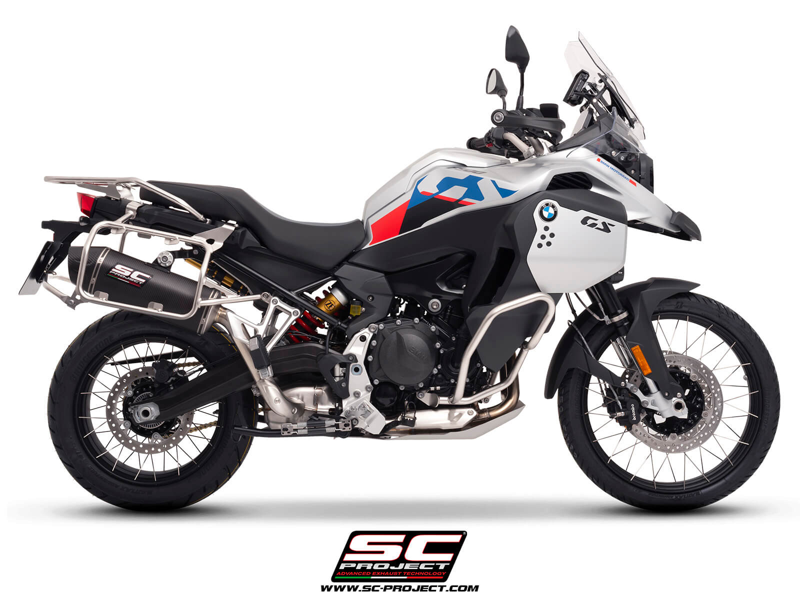 BMW F 900 GS ADVENTURE (2024) X-Plorer II GT carbon exhaust