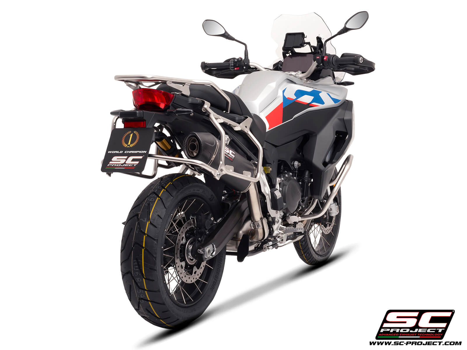 BMW F 900 GS ADVENTURE (2024) X-Plorer II GT carbon exhaust