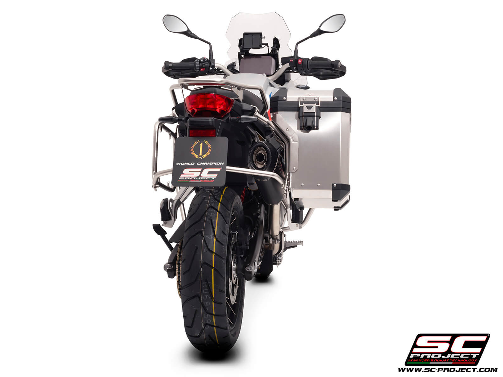 BMW F 900 GS ADVENTURE (2024) X-Plorer II GT carbon exhaust