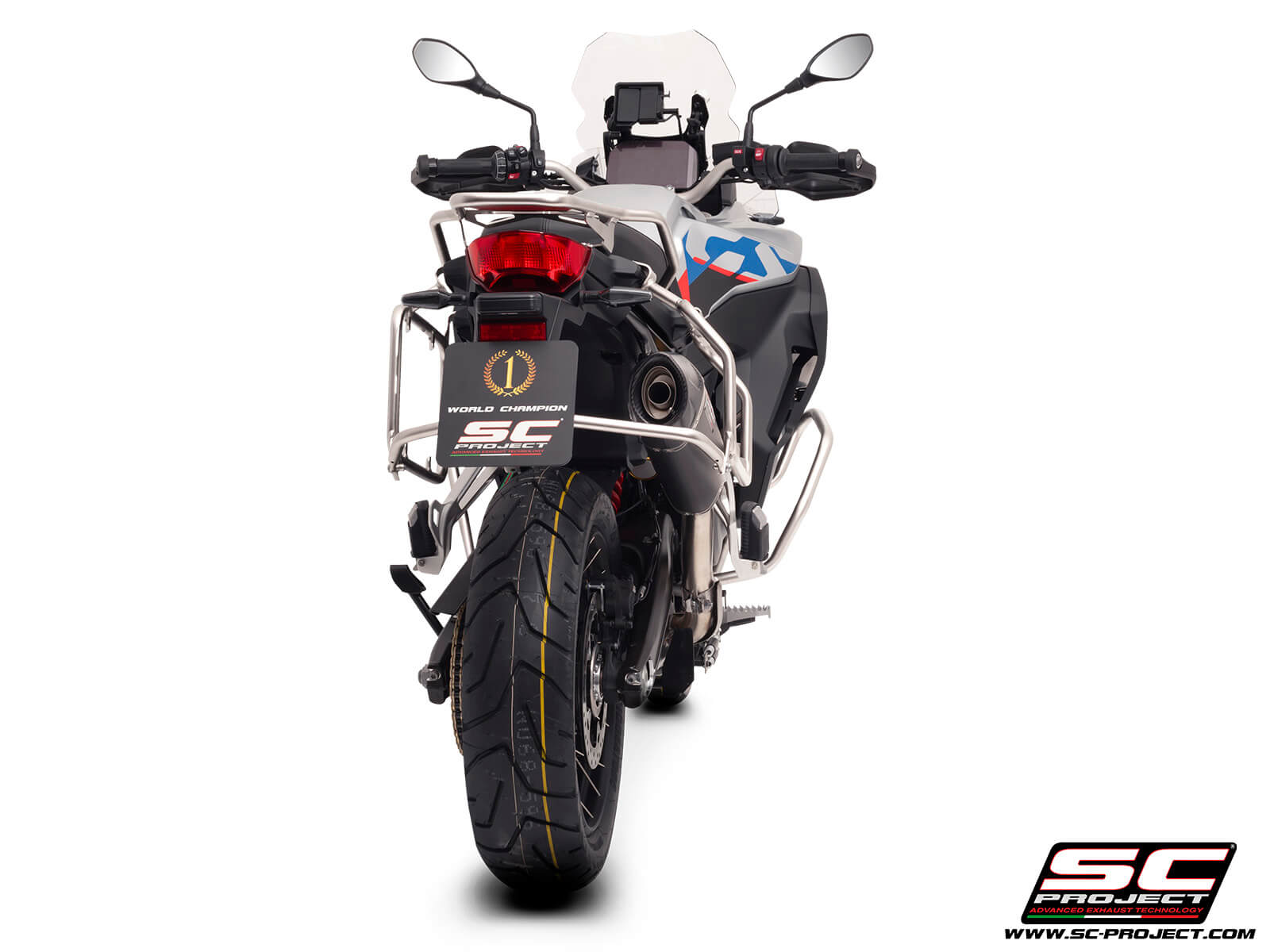 BMW F 900 GS ADVENTURE (2024) X-Plorer II GT carbon exhaust