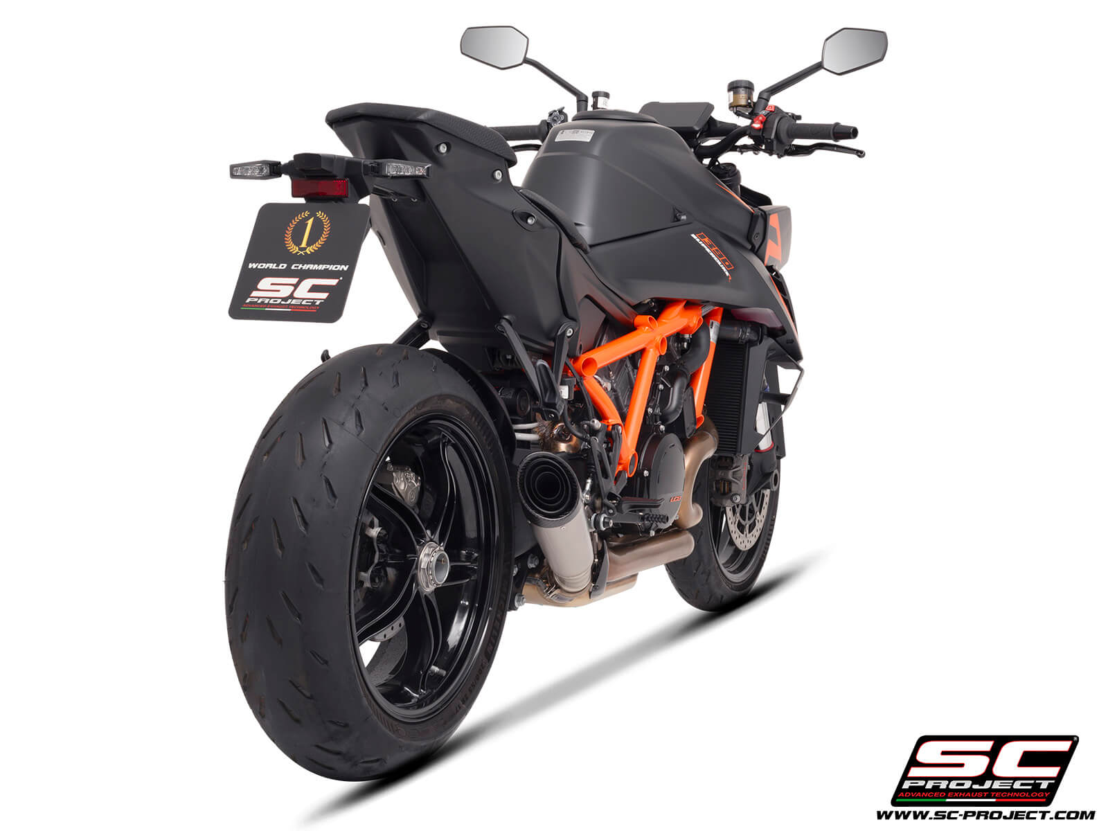 KTM 1390 SUPER DUKE R (2024) S1 titanium exhaust