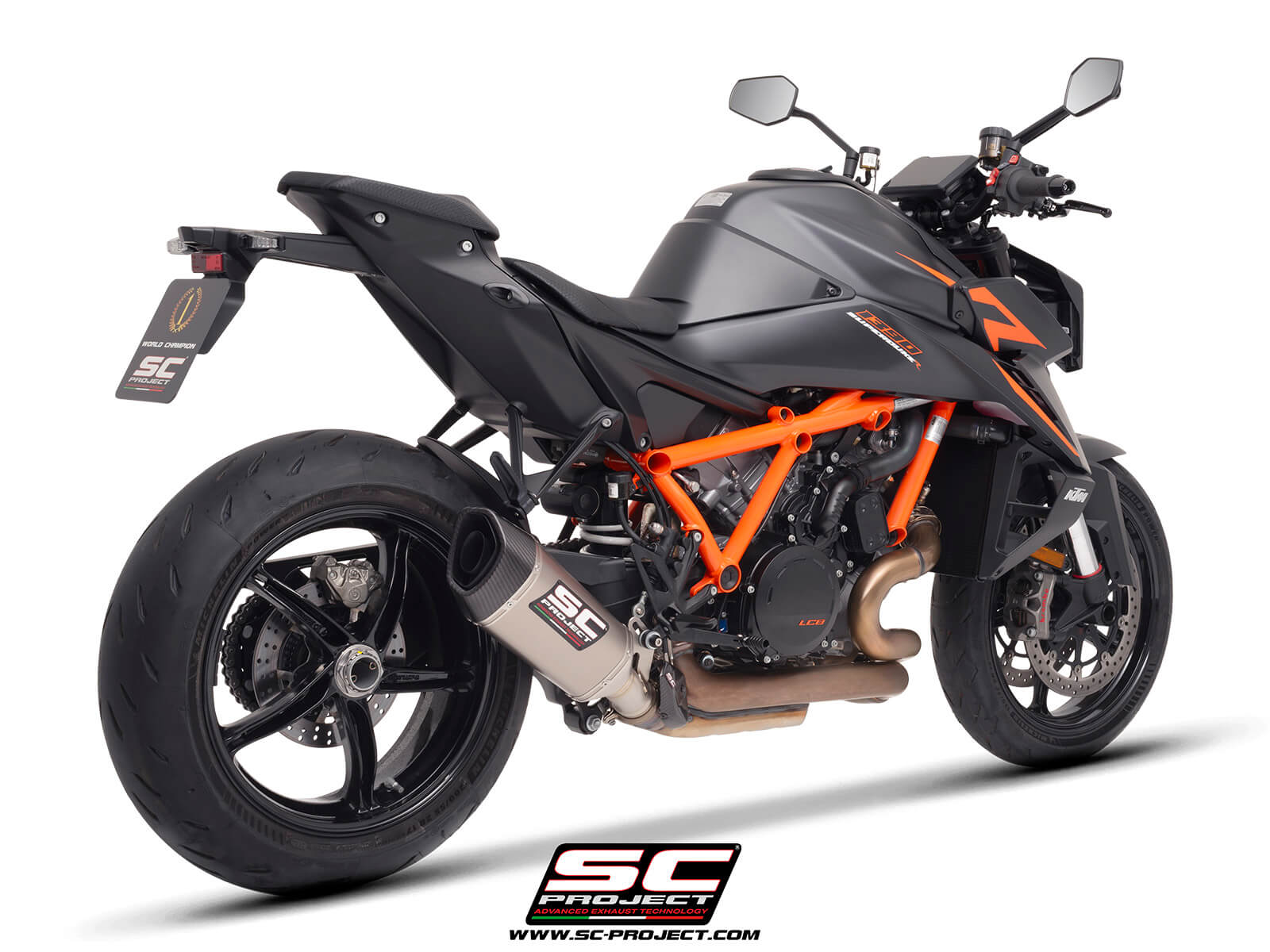 KTM 1390 SUPER DUKE R (2024) SC1-R titanium exhaust