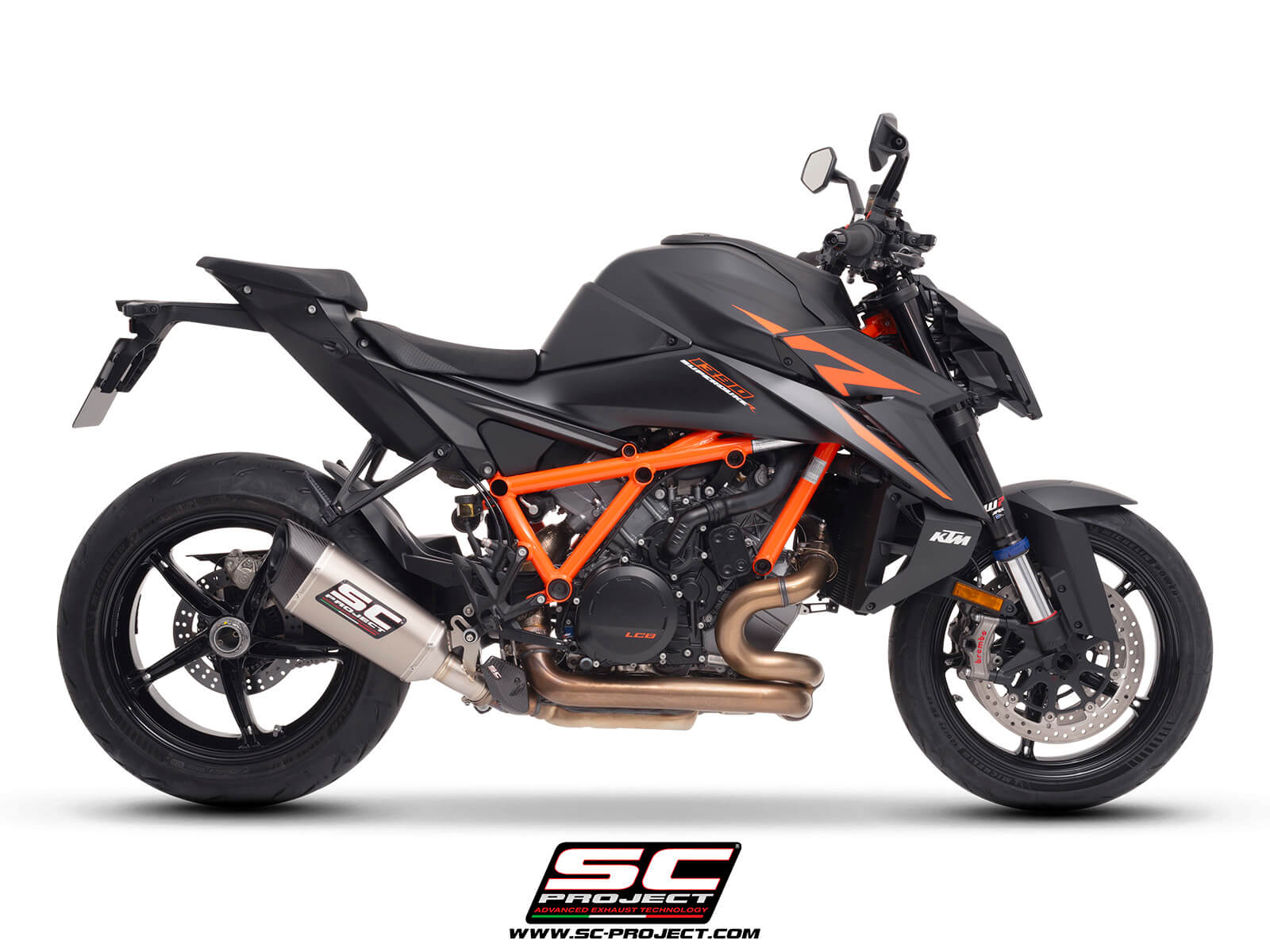 KTM 1390 SUPER DUKE R (2024) SC1-R titanium exhaust