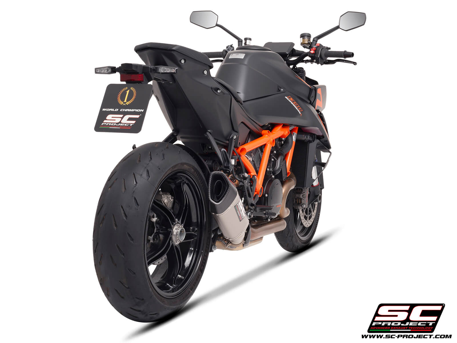 KTM 1390 SUPER DUKE R (2024) SC1-R titanium exhaust