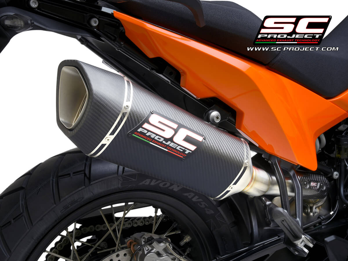 KTM 890 SMT (2023 - 2024) SC1-R carbon exhaust