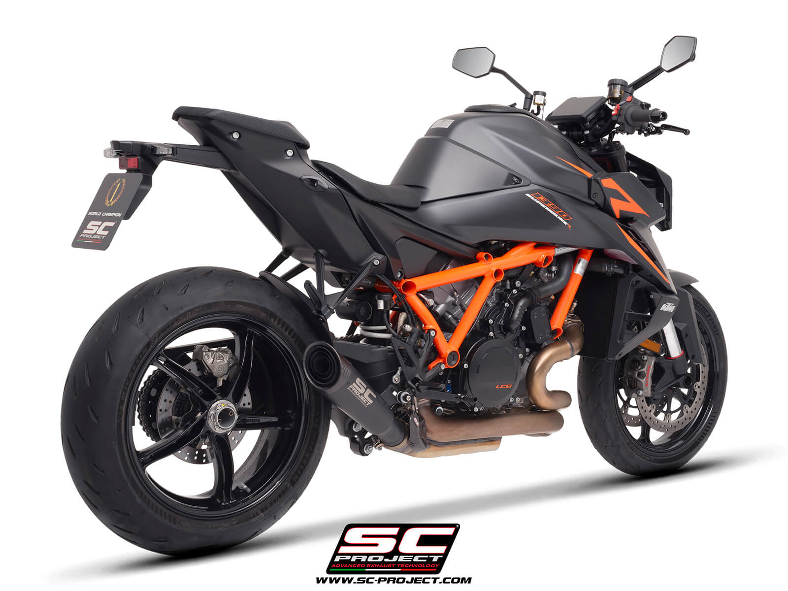 KTM 1390 SUPER DUKE R (2024-2026) S1 titanium exhaust, matt black