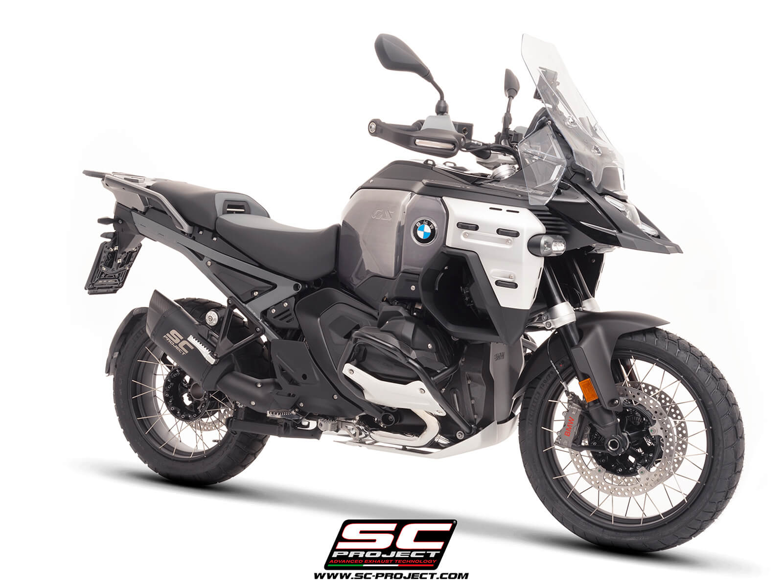 R 1300 GS Adventure (2025) Adventure-R titanium exhaust, matt black