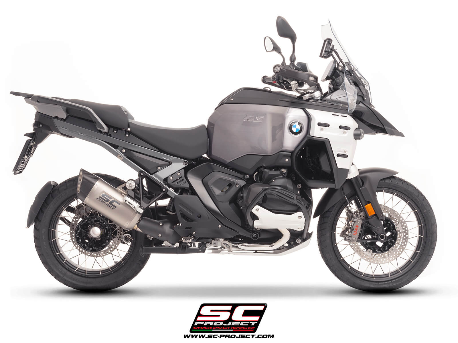 BMW R 1300 GS Adventure (2025) Adventure-R titanium exhaust