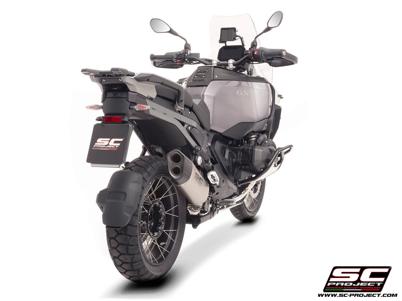 BMW R 1300 GS Adventure (2025) Adventure-R titanium exhaust