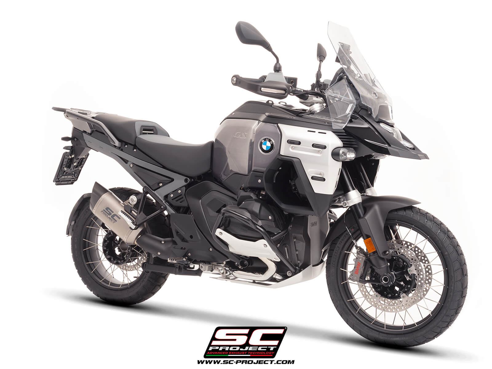 BMW R 1300 GS Adventure (2025) Adventure-R titanium exhaust