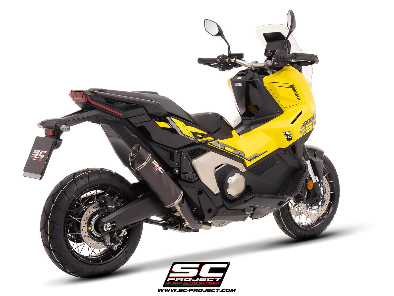 HONDA X-ADV 750 (2025-2026) Oval carbon exhaust