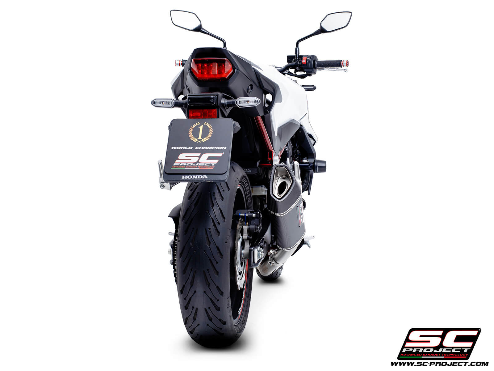 Honda CB750 Hornet (2023 - 2024 - 2025) SC1-R carbon exhaust