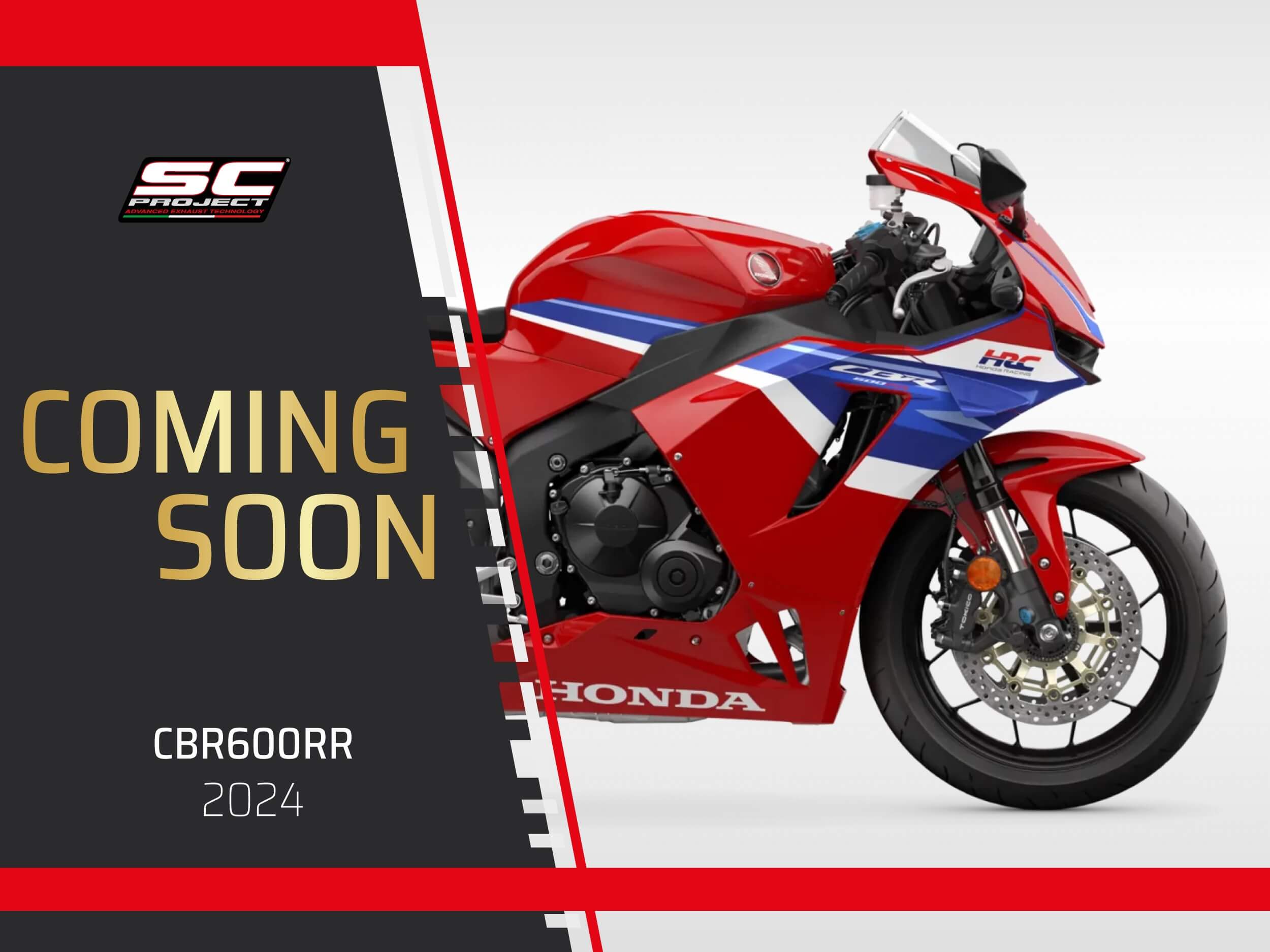 HONDA CBR600RR (2024 - 2025) New exhaust and silencer range coming soon!