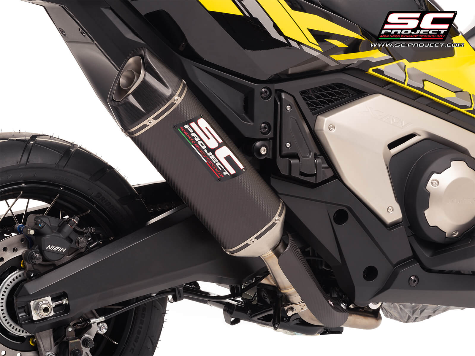 HONDA X-ADV 750 (2025) SC1-X carbon exhaust