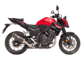 HONDA CBR500R (2024 - 2025) SC1-S carbon exhaust