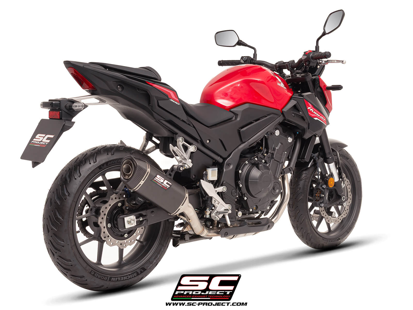 HONDA CBR500R (2024 - 2025) SC1-S carbon exhaust