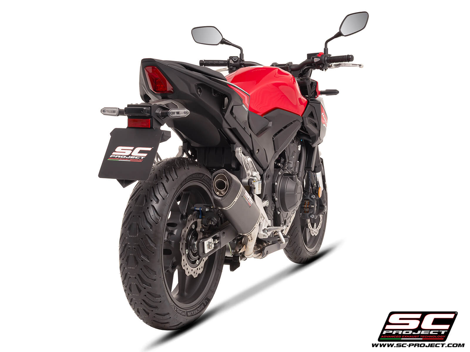 HONDA CBR500R (2024 - 2025) SC1-S carbon exhaust