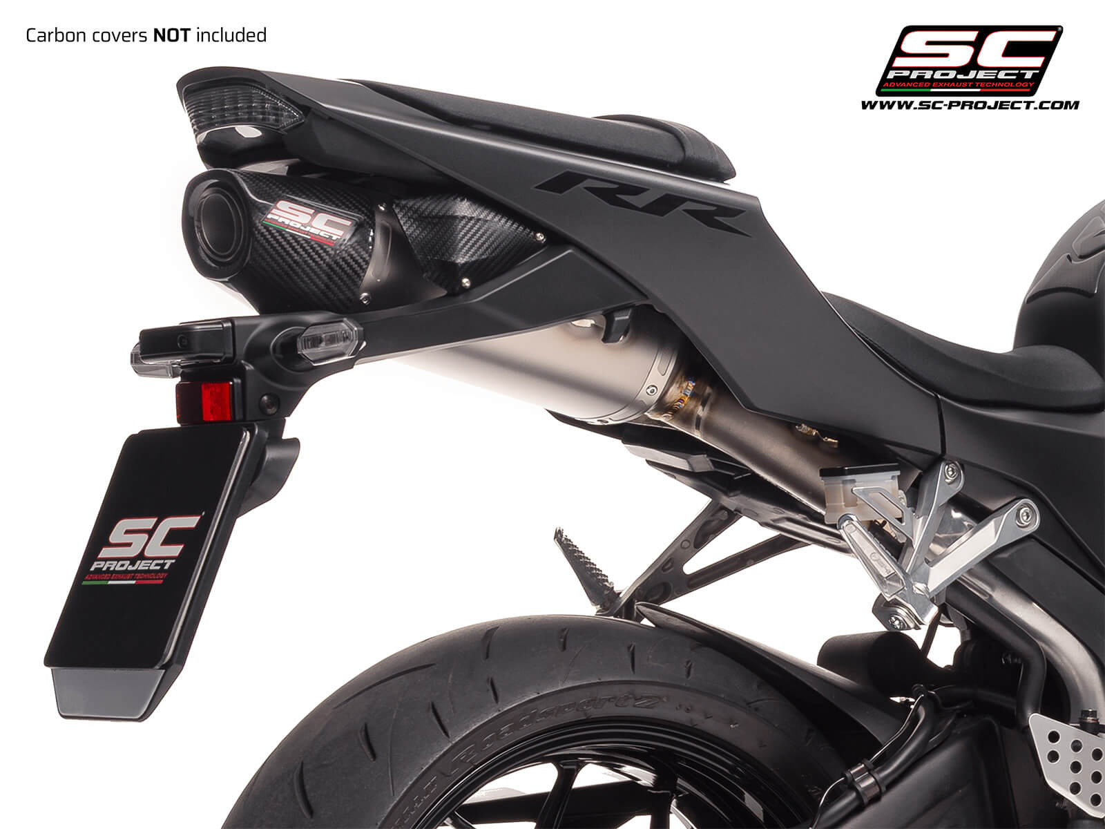 HONDA CBR600RR (2024 - 2025) SC-RR titanium exhaust