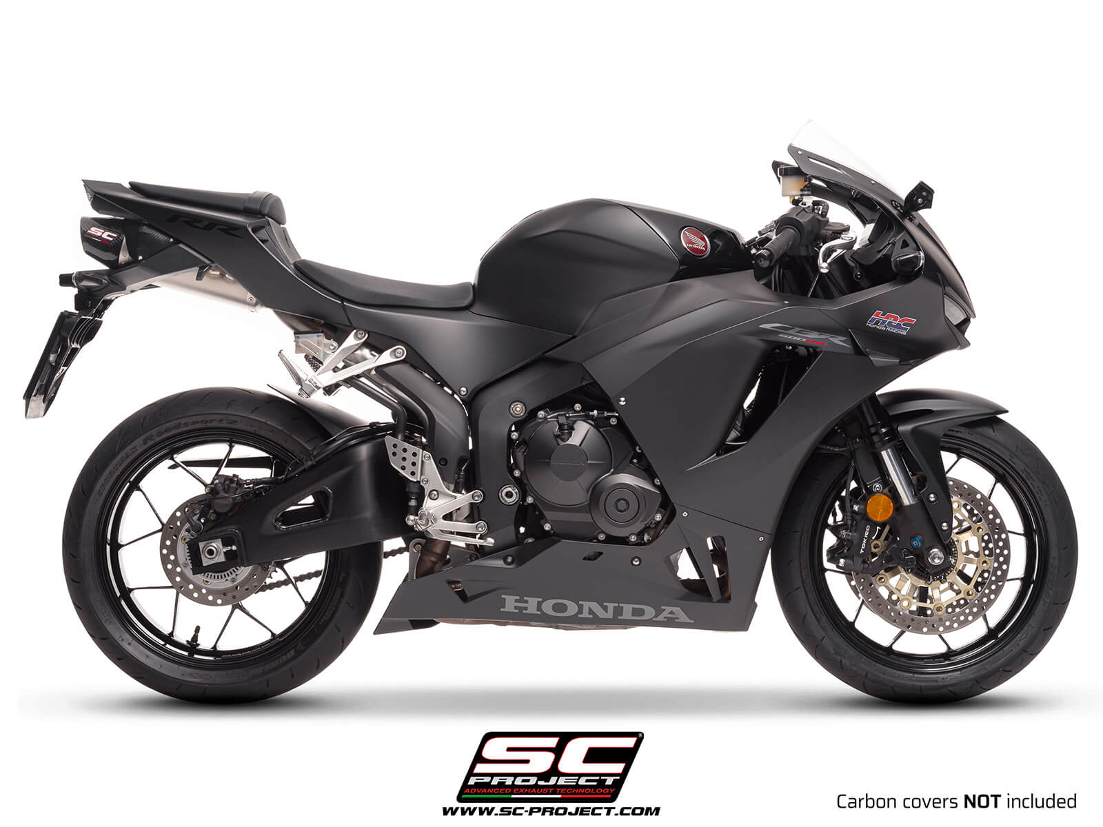 HONDA CBR600RR (2024 - 2025) SC-RR titanium exhaust